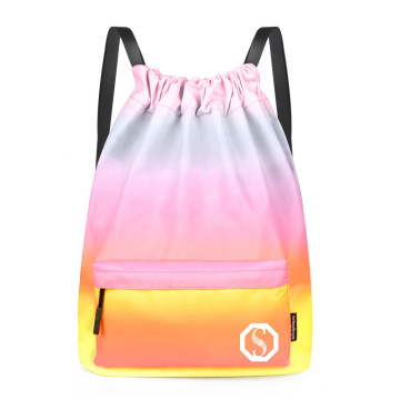 Kordeltrackpack -Sack -Pack wasserresistentes Fitnessstudio